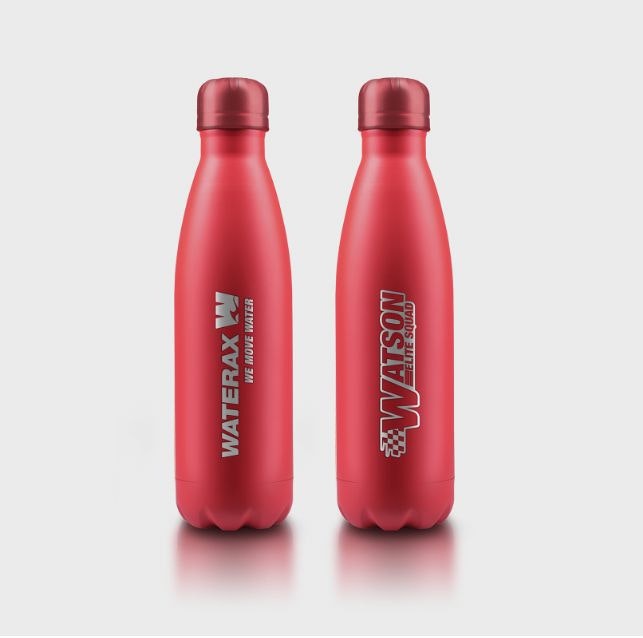 Waterax Watson branded bottles