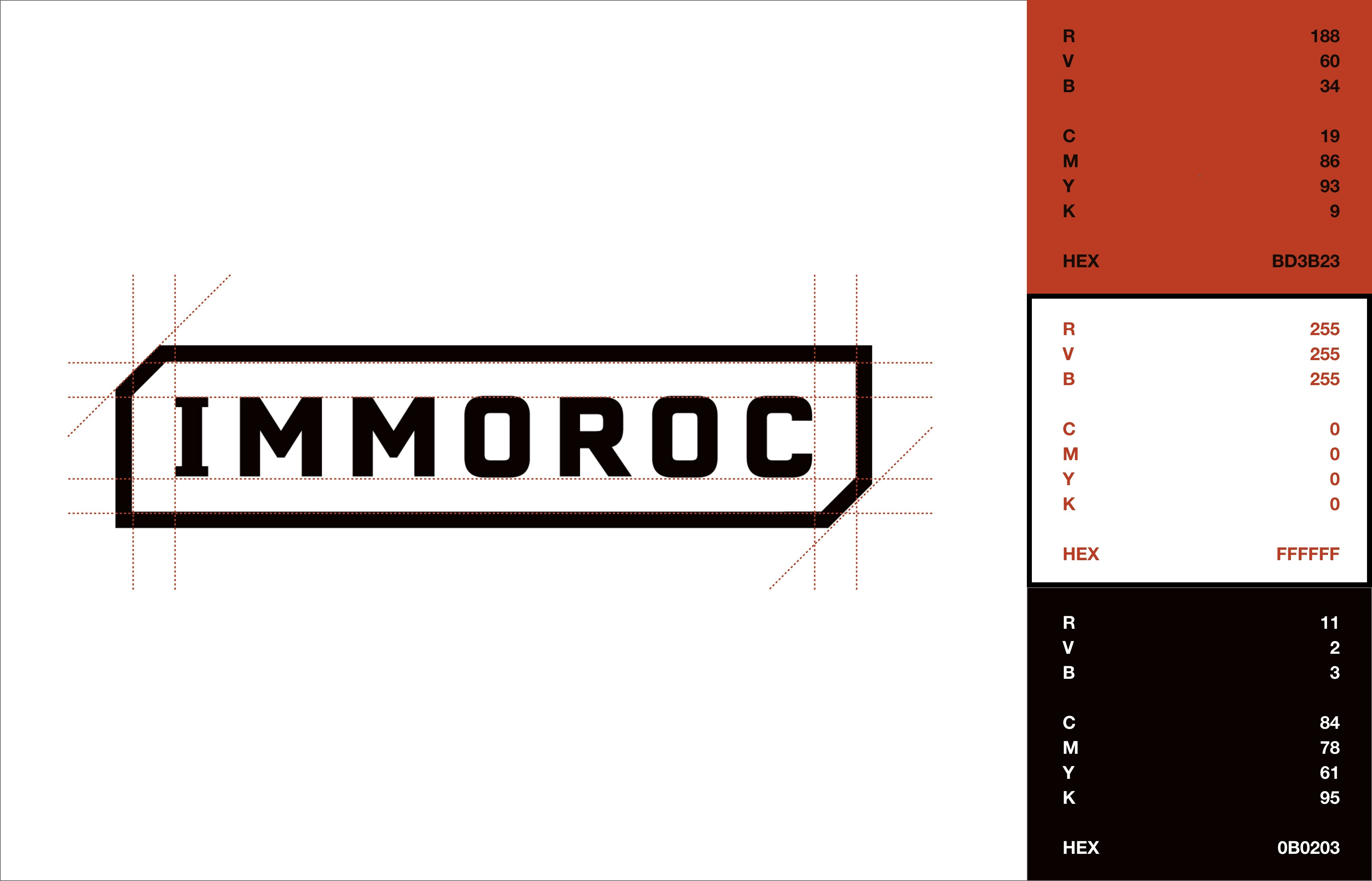 Immoroc branding elements