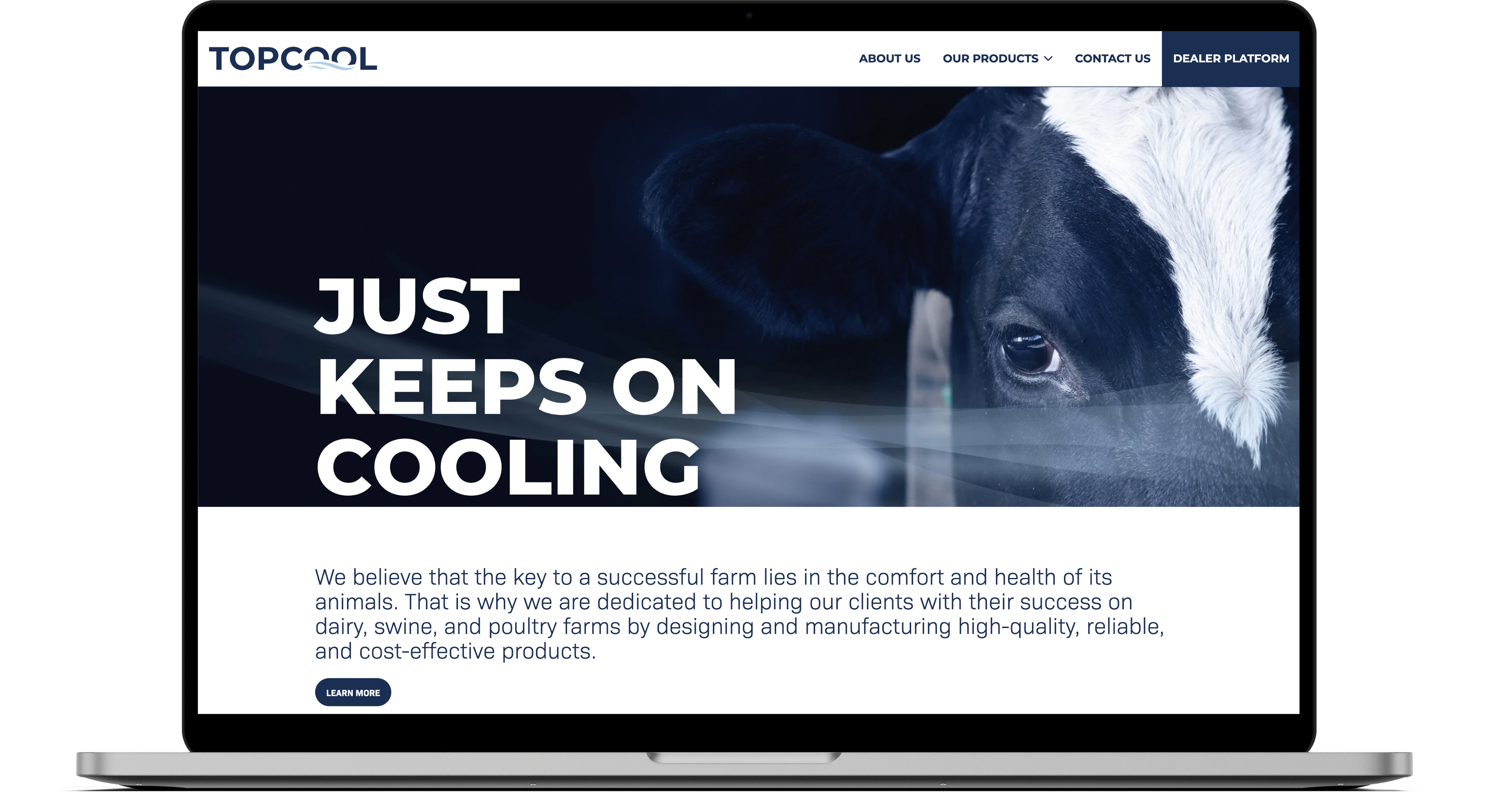 Topcool website